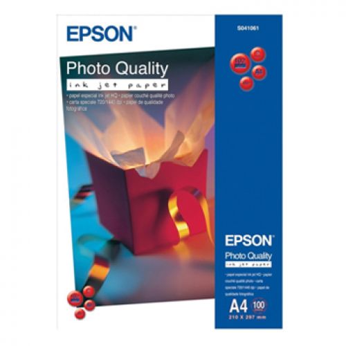 Epson Papel Especial HQ, A4, 100 Hojas, 102g. , Epson , EPSC13S041061 , 10343812017